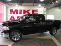 2010 Brilliant Black Crystal Pearl Dodge Ram 1500 Big Horn Quad Cab  photo #1