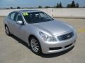 2008 Liquid Platinum Silver Infiniti G 35 Journey Sedan  photo #1