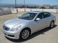 2008 Liquid Platinum Silver Infiniti G 35 Journey Sedan  photo #3