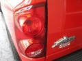 2008 Flame Red Dodge Ram 1500 Big Horn Edition Quad Cab  photo #7