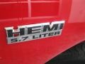 2008 Flame Red Dodge Ram 1500 Big Horn Edition Quad Cab  photo #8