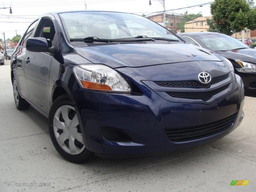 Nautical Blue Metallic Toyota Yaris