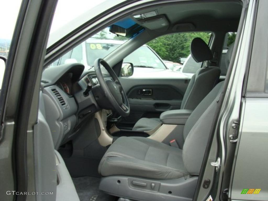 2007 Pilot EX 4WD - Nimbus Gray Metallic / Gray photo #7