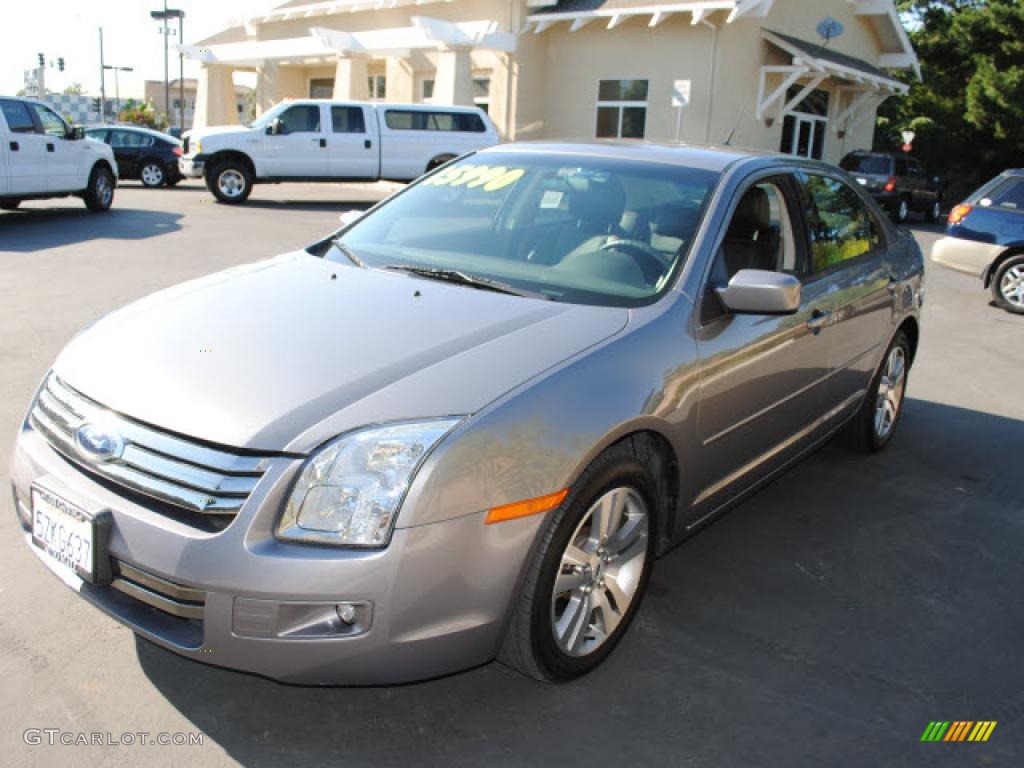 2007 Fusion SE V6 - Tungsten Grey Metallic / Charcoal Black photo #3