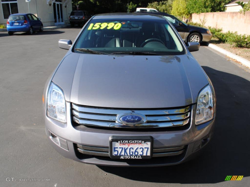 2007 Fusion SE V6 - Tungsten Grey Metallic / Charcoal Black photo #5
