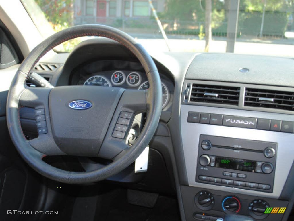 2007 Fusion SE V6 - Tungsten Grey Metallic / Charcoal Black photo #8