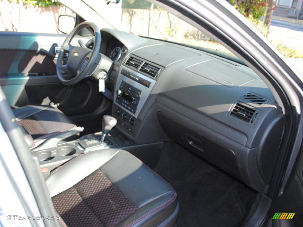 2007 Fusion SE V6 - Tungsten Grey Metallic / Charcoal Black photo #9