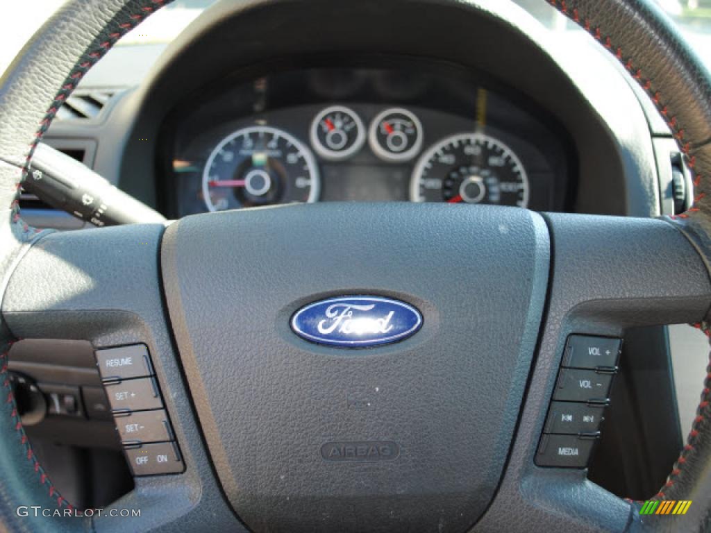 2007 Fusion SE V6 - Tungsten Grey Metallic / Charcoal Black photo #11