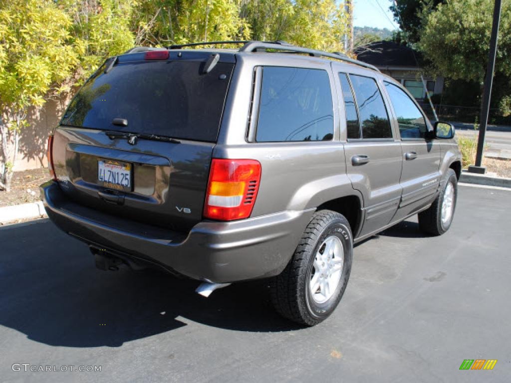 2000 Grand Cherokee Limited 4x4 - Taupe Frost Metallic / Taupe photo #4