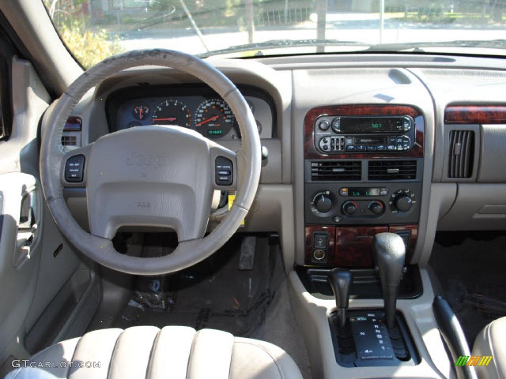 2000 Grand Cherokee Limited 4x4 - Taupe Frost Metallic / Taupe photo #9