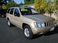 2000 Champagne Pearlcoat Jeep Grand Cherokee Limited 4x4  photo #2