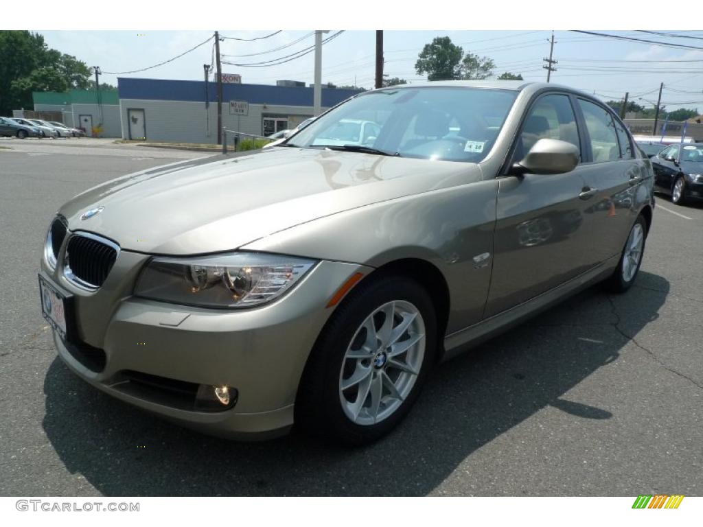 2010 3 Series 328i xDrive Sedan - Platinum Bronze Metallic / Cream Beige photo #3