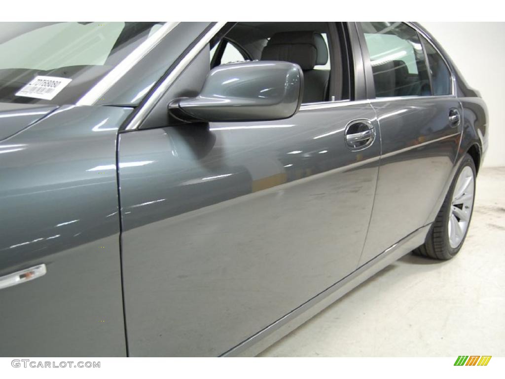 2007 7 Series 750Li Sedan - Sterling Grey Metallic / Flannel Grey photo #13