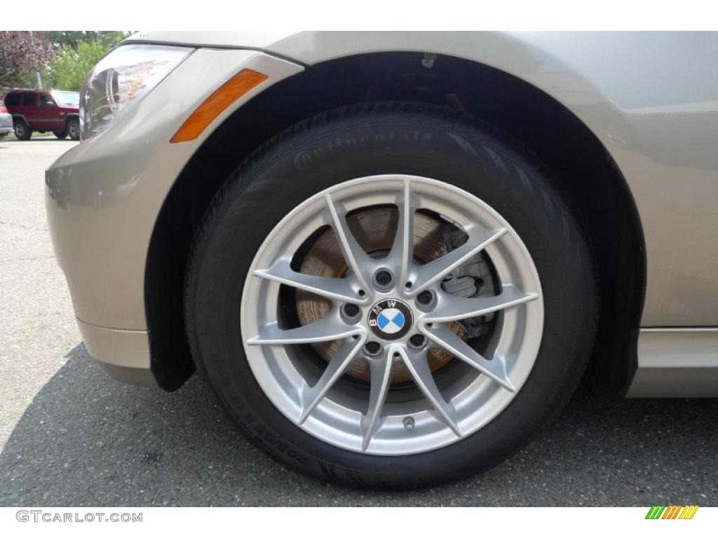 2010 3 Series 328i xDrive Sedan - Platinum Bronze Metallic / Cream Beige photo #6