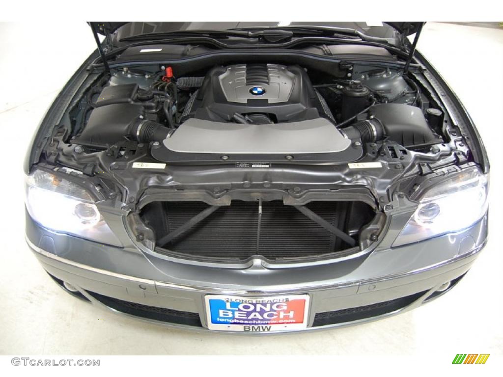 2007 7 Series 750Li Sedan - Sterling Grey Metallic / Flannel Grey photo #16