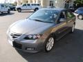 2008 Galaxy Gray Mica Mazda MAZDA3 s Grand Touring Sedan  photo #3