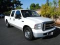 2007 Oxford White Clearcoat Ford F250 Super Duty XLT Crew Cab  photo #2