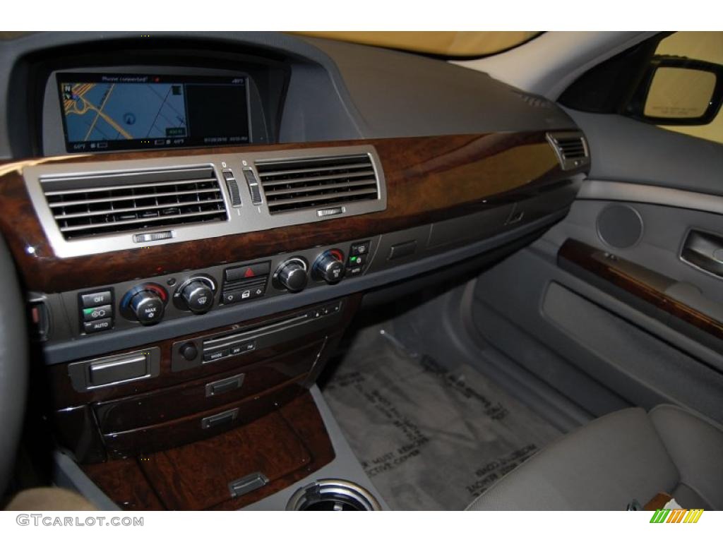 2007 7 Series 750Li Sedan - Sterling Grey Metallic / Flannel Grey photo #33