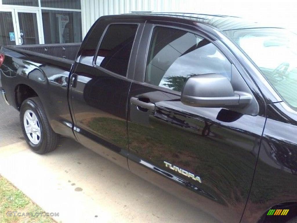 2008 Tundra Double Cab - Black / Graphite Gray photo #21