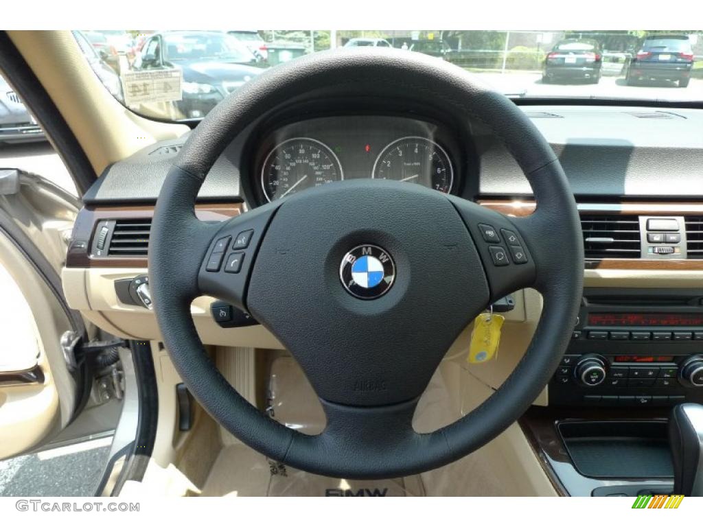 2010 3 Series 328i xDrive Sedan - Platinum Bronze Metallic / Cream Beige photo #39