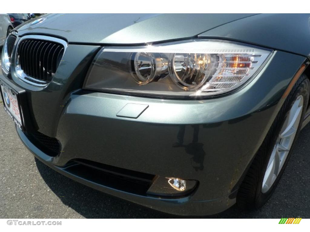 2010 3 Series 328i xDrive Sedan - Tasman Green Metallic / Saddle Brown Dakota Leather photo #14