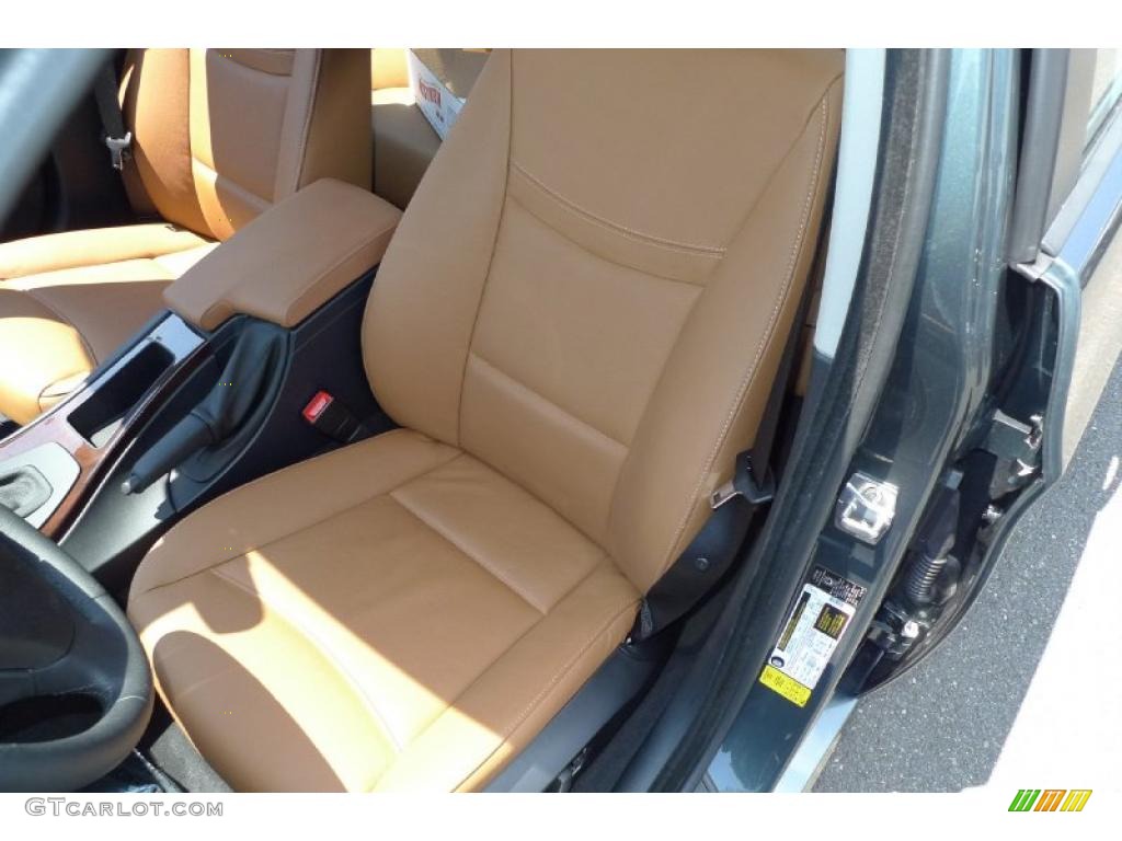 2010 3 Series 328i xDrive Sedan - Tasman Green Metallic / Saddle Brown Dakota Leather photo #27