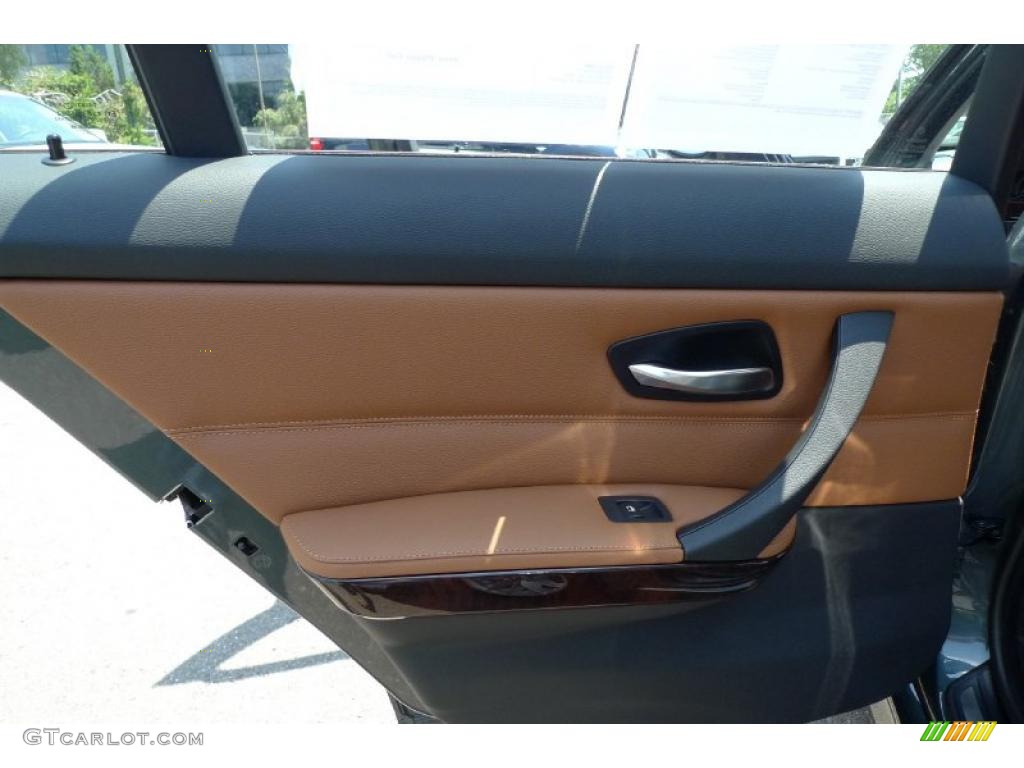 2010 3 Series 328i xDrive Sedan - Tasman Green Metallic / Saddle Brown Dakota Leather photo #29