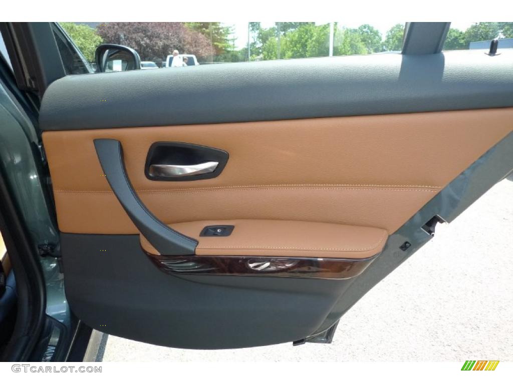 2010 3 Series 328i xDrive Sedan - Tasman Green Metallic / Saddle Brown Dakota Leather photo #33
