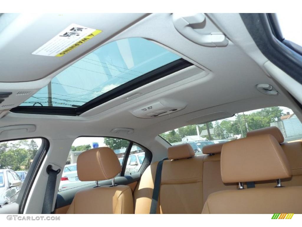 2010 3 Series 328i xDrive Sedan - Tasman Green Metallic / Saddle Brown Dakota Leather photo #49