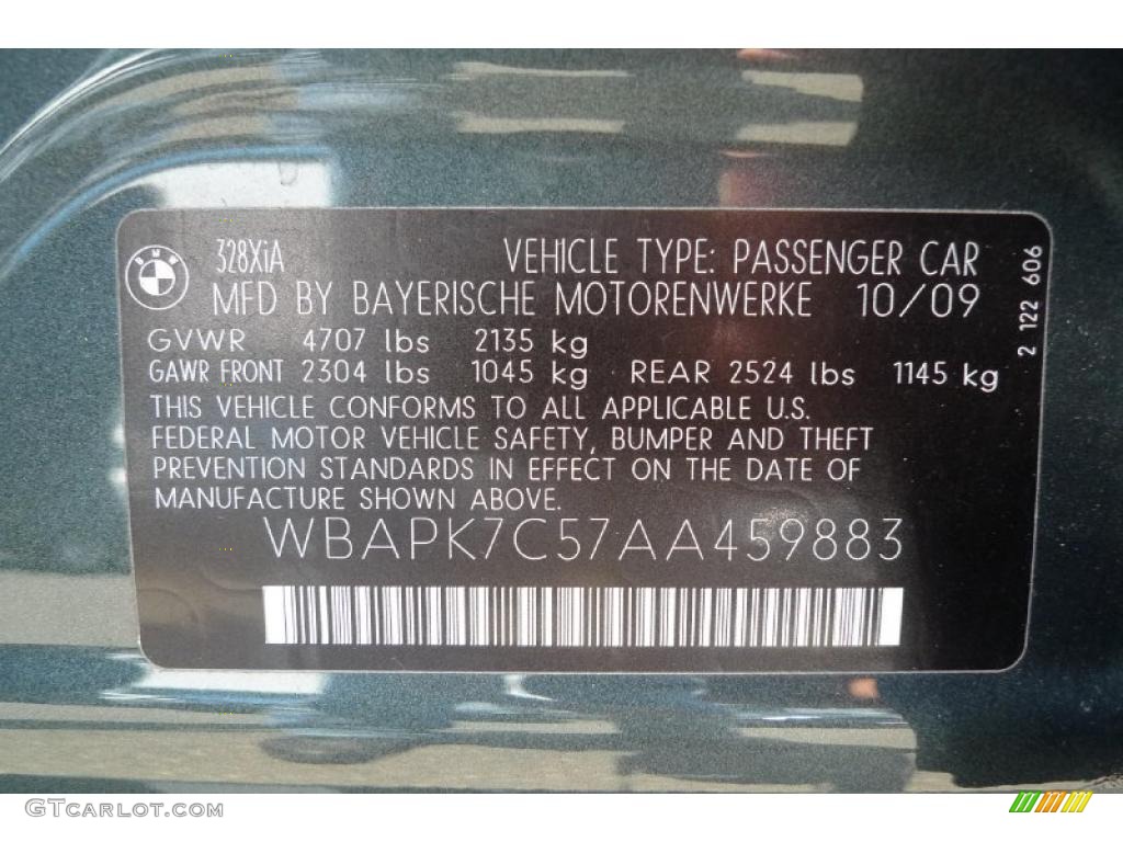 2010 3 Series 328i xDrive Sedan - Tasman Green Metallic / Saddle Brown Dakota Leather photo #50