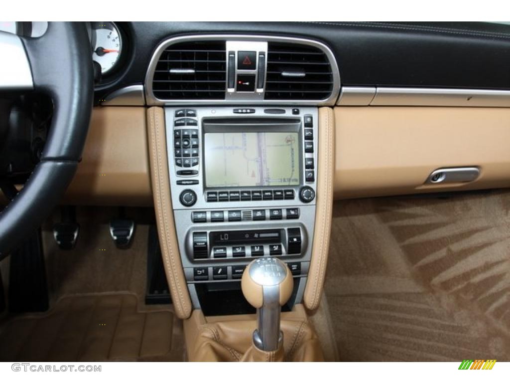 2008 911 Turbo Cabriolet - Macadamia Metallic / Sand Beige photo #12