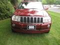 2007 Red Rock Crystal Pearl Jeep Grand Cherokee Overland 4x4  photo #3