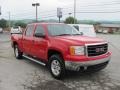 2008 Fire Red GMC Sierra 1500 SLE Crew Cab 4x4  photo #5