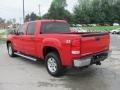 2008 Fire Red GMC Sierra 1500 SLE Crew Cab 4x4  photo #12