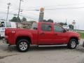 2008 Fire Red GMC Sierra 1500 SLE Crew Cab 4x4  photo #16