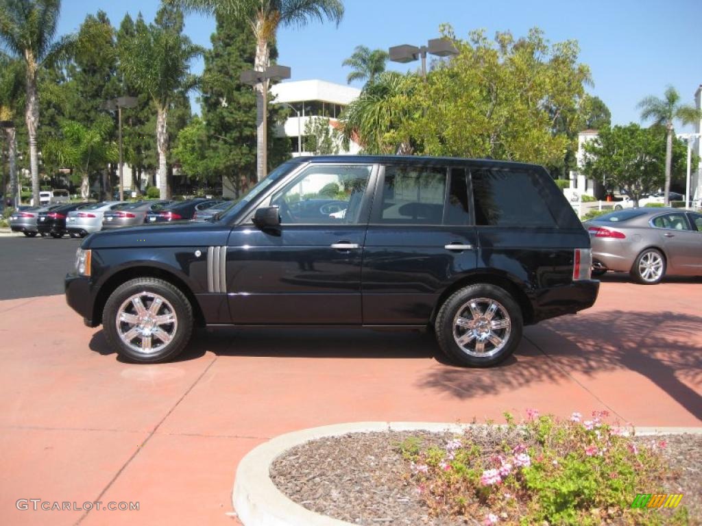 2007 Range Rover HSE - Java Black Pearl / Sand Beige photo #2