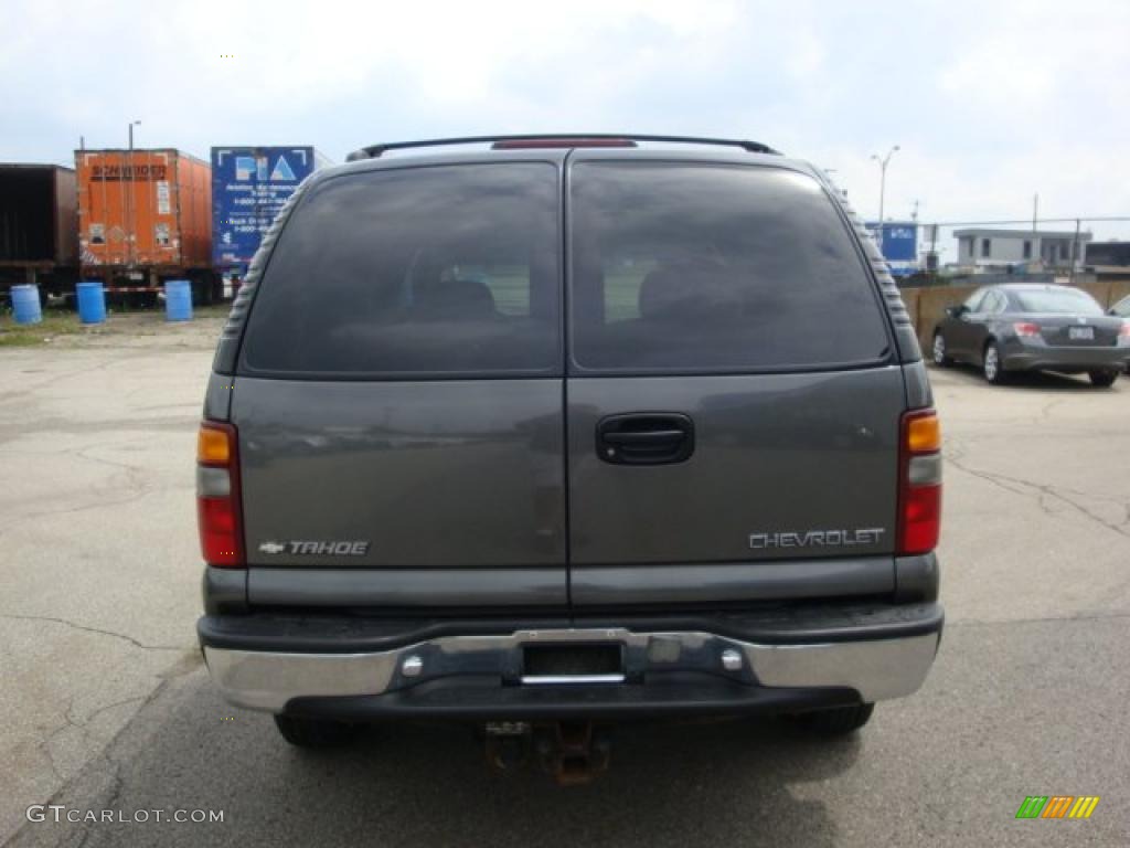 2000 Tahoe LS 4x4 - Medium Charcoal Gray Metallic / Medium Oak photo #3