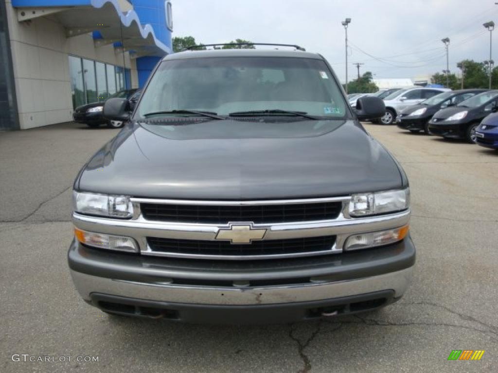 2000 Tahoe LS 4x4 - Medium Charcoal Gray Metallic / Medium Oak photo #6