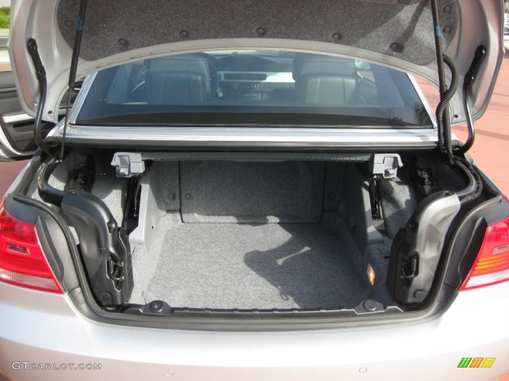 2008 3 Series 335i Convertible - Titanium Silver Metallic / Black photo #17