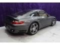 2007 Slate Grey Metallic Porsche 911 Turbo Coupe  photo #4