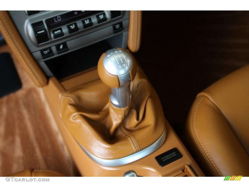2007 911 Turbo Coupe - Slate Grey Metallic / Natural Leather Brown photo #19