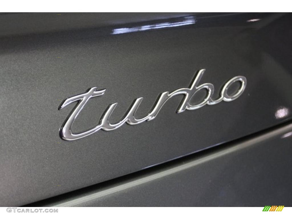 2007 911 Turbo Coupe - Slate Grey Metallic / Natural Leather Brown photo #37