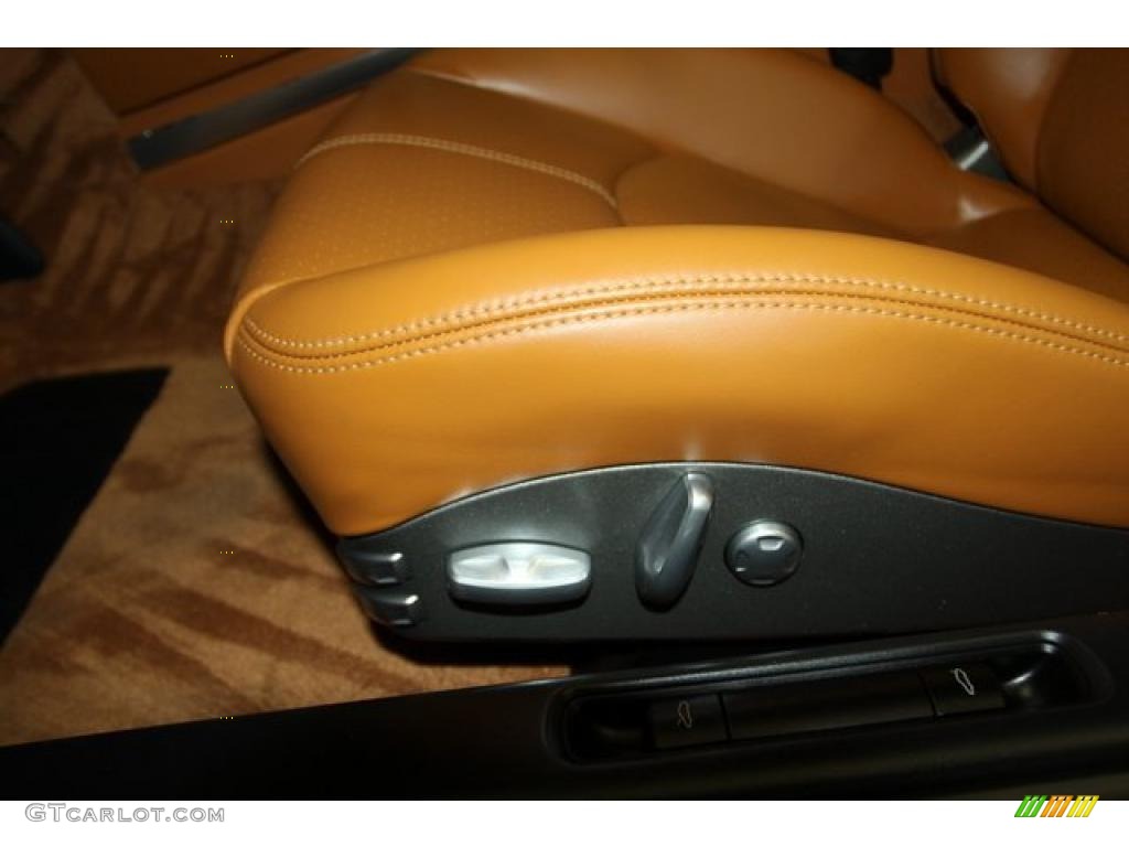 2007 911 Turbo Coupe - Slate Grey Metallic / Natural Leather Brown photo #44