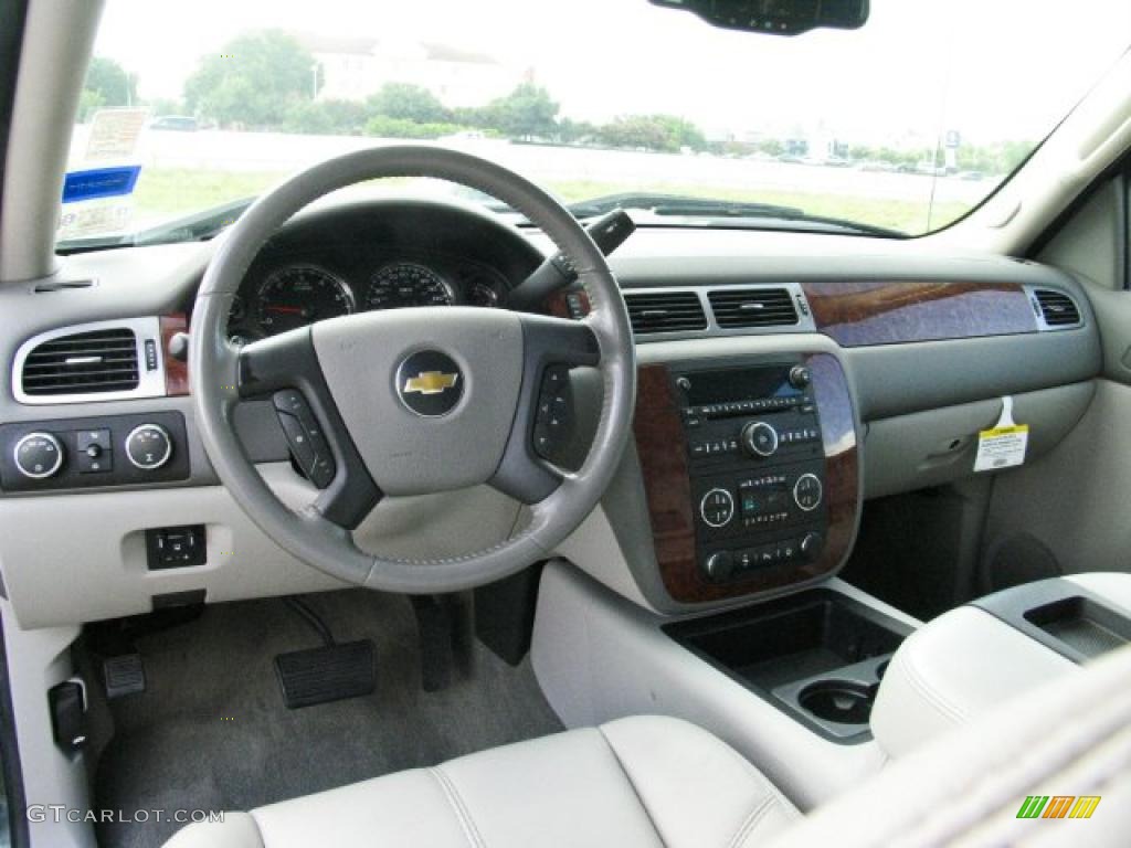 2007 Silverado 2500HD LTZ Crew Cab 4x4 - Blue Granite Metallic / Light Titanium/Dark Titanium photo #7