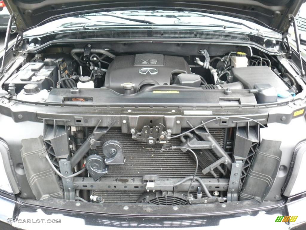 2010 Infiniti QX 56 4WD 5.6 Liter DOHC 32-Valve V8 Engine Photo #33280813