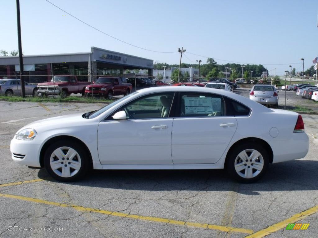 2011 Impala LS - Summit White / Neutral photo #2