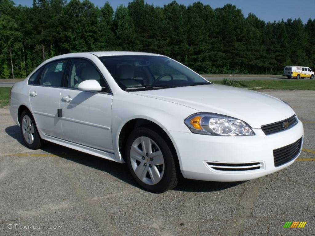 2011 Impala LS - Summit White / Neutral photo #7