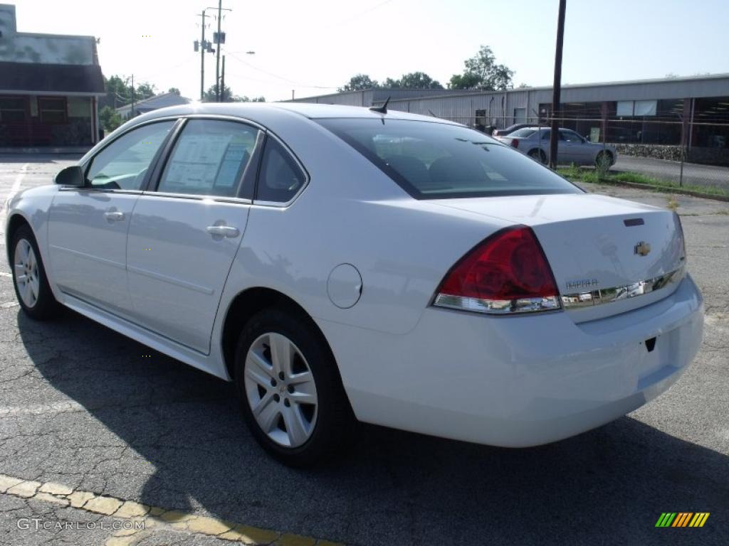 2011 Impala LS - Summit White / Neutral photo #3