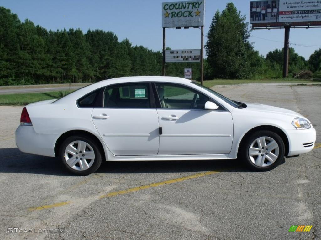 2011 Impala LS - Summit White / Neutral photo #6