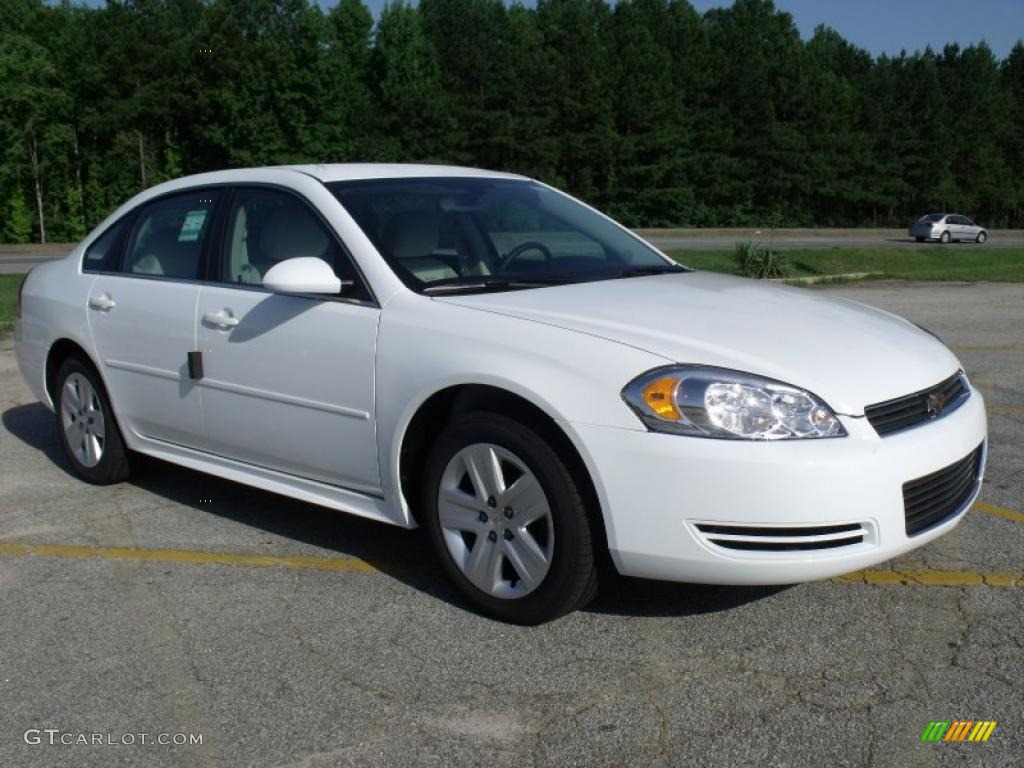 2011 Impala LS - Summit White / Neutral photo #7